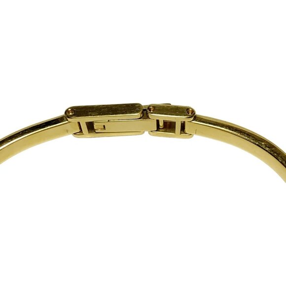 Auth GUCCI Bezel Watch 11/12.2 0****** Gold Women's Wrist Watch - Picture 5 of 6